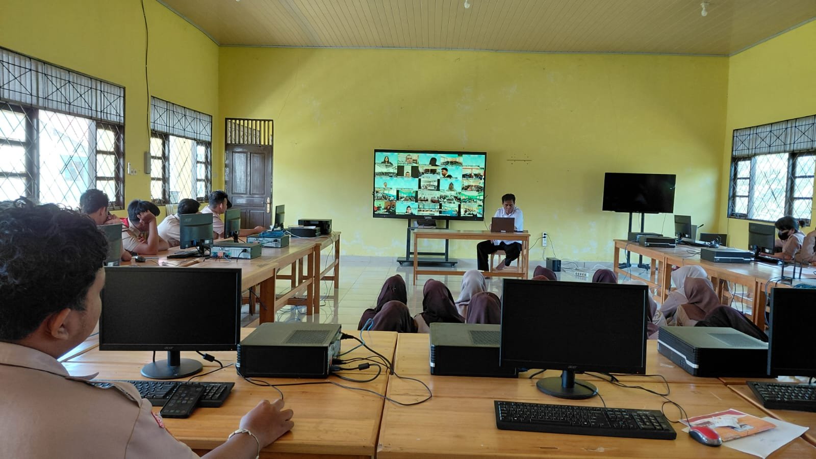 Tryout UTBK Huma Betang 2026 Tingkatkan Kesiapan Siswa SMKN 1 Pulang Pisau Hadapi SNBT